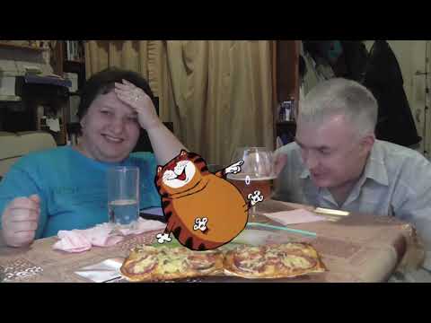 Видео: MUKBANG RUSSIA| немного ASMR|PIZZA|Домашняя ПИЦЦА на лаваше по-нашему, ПИВО и СПРАЙТ