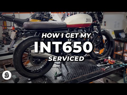 Видео: Ежегодное обслуживание INTERCEPTOR 650 | пошаговый процесс