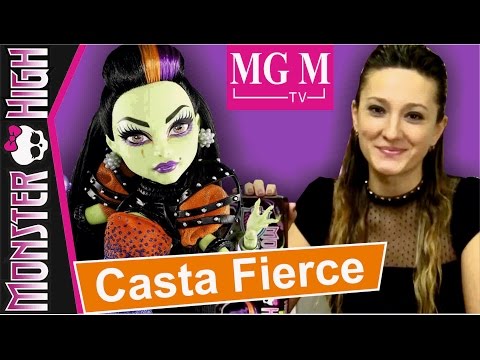 Видео: Casta Fierce Monster High | Каста Фирс Школа Монстров обзор на русском + Конкурс ★MGM★
