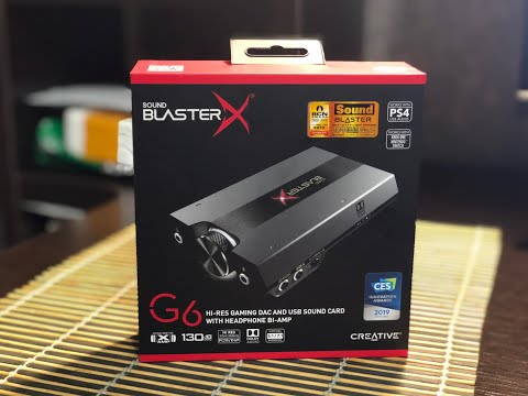 Видео: Купил Точку G ))) Часть 1. Creative Sound BlasterX G6 обзор. Стоит того, чтобы взять!