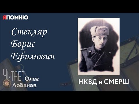 Видео: Стекляр Борис Ефимович. Проект "Я помню" Артема Драбкина. НКВД и СМЕРШ.