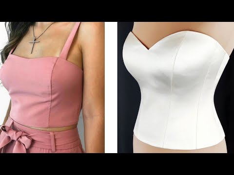 Видео: КАК СКРОЙТЕ ИДЕАЛЬНЫЙ ТОП-БЮСЬЕ (ПОДХОДИТ ДЛЯ НАЧИНАЮЩИХ)