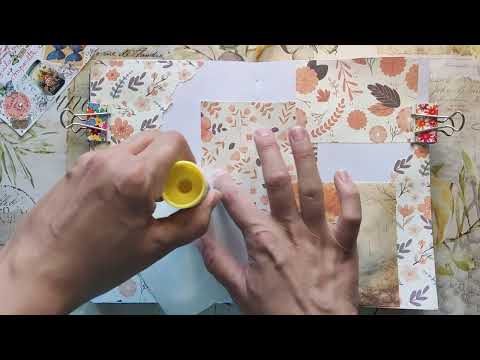 Видео: 🍂🍁Осінній настрій 🏵️ #asmr, #collage, #aesthetic #journaling, #scrapbooking, #papertherapy, #art