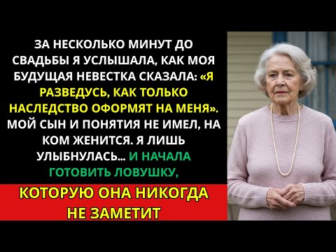 Видео: За несколько минут до свадьбы моего сына я услышала признание невестки: «Я собираюсь развестись…»