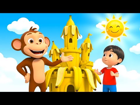 Видео: Забавная обезьянка быстро ест бананы 🐵🍌