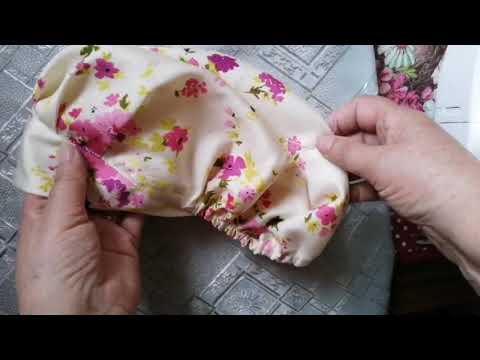 Видео: Сшила себе шапочки, два способа пошива. Как сидят шапочки на голове, ссылка внизу под видео.