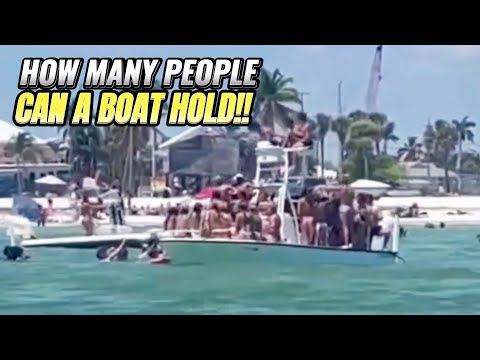 Видео: Эти гуганы пытаются выяснить, сколько людей они могут поместить на лодке! | Гуганы недели
