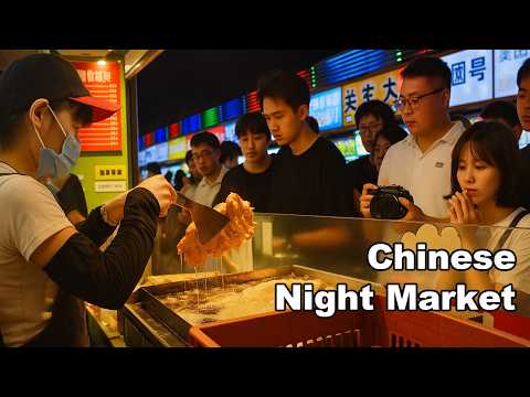 Видео: Что едят китайцы ночью? | Аутентичная уличная еда в Нанкине