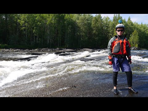 Видео: Сплав по реке Охта (Карелия)