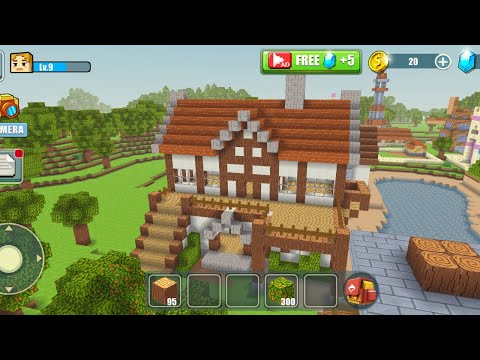 Видео: играю в World craft building 9 уровень Серия 12 Mansion