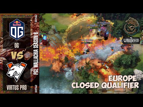 Видео: Проигравший ВЫЛЕТАЕТ! Virtus pro vs OG - PGL Wallachia Season 6