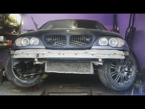 Видео: больше 50 градусов выворота на BMW E46меньше чем за 10тыс.руб. + тесты в дрифте