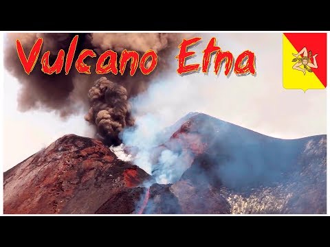 Видео: Сицилия, фильм-22: Vulcano Etna - Sicily, the film-22