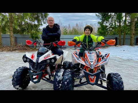 Видео: Какой квадроцикл выбрать для ребенка? | MOTAX Raptor и T-rex 125 кубов