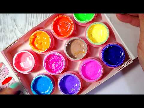 Видео: AliExpress: ГЕЛЬ КРАСКА КАННИ как  загустить гель краску