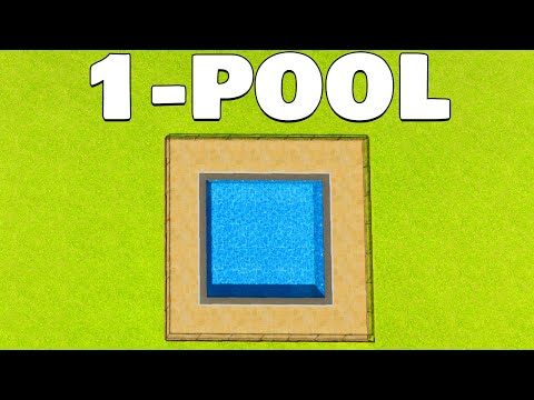 Видео: Planet Coaster 2, парк с одним бассейном