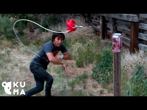 Видео: БЕГИ СЮДА! Скорпион/Mortal Kombat: Трюковые броски с дротиками и веревкой 2