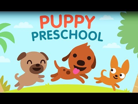 Видео: Sago Mini Puppy Preschool - Sago Mini Puppy Park Мультик (ИГРА) Children's cartoon