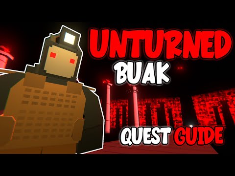 Видео: Unturned Buak - Полное руководство по квестам!