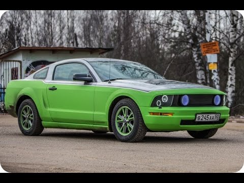 Видео: Форд Мустанг (Ford Mustang V) пятого поколения 2005 г. Тест-драйв и обзор на канале Посмотрим
