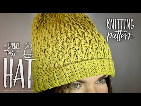 Видео: ВЯЖЕМ ПОТРЯСАЮЩУЮ ШАПОЧКУ "ЕЛОВЫЕ ВЕТОЧКИ" СПИЦАМИ / "Spruce Twigs" hat / Knitting pattern