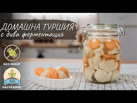 Видео: Бърза домашна туршия с дива ферментация - Tina's Good Food