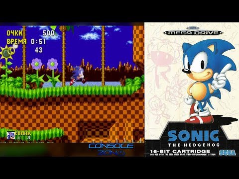 Видео: Sonic the Hedgehog (Mega Drive / Genesis) - прохождение игры