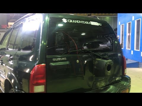 Видео: Suzuki Grand Vitara - Восстановление автомобиля