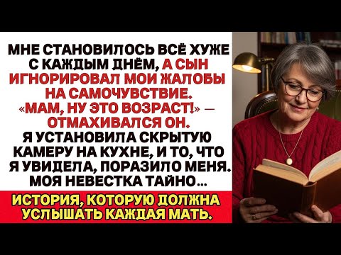 Видео: Мне становилось всё хуже, я поставила камеру на кухне — и увиденное перевернуло всю мою жизнь