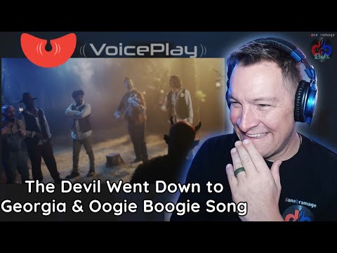 Видео: А капелла, просто жуть! VoicePlay — The Devil Went Down To Georgia и песня Oogie Boogie 🇺🇸 РЕАКЦИЯ!
