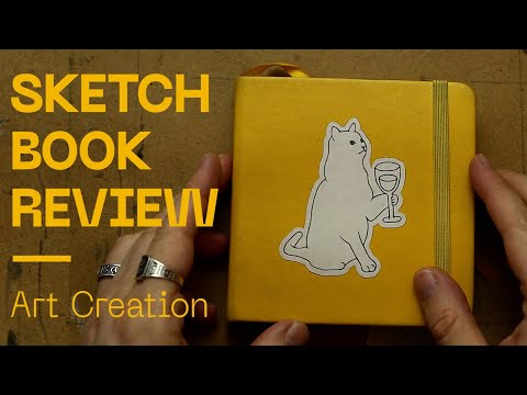 Видео: Обзор скетчбука Art Creation | Sketchbook review Art Creation