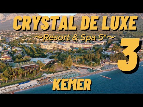 Видео: Crystal de Luxe Resort & Spa 5* /Отдых в Турции - 2025 (Кемер) / Часть 3