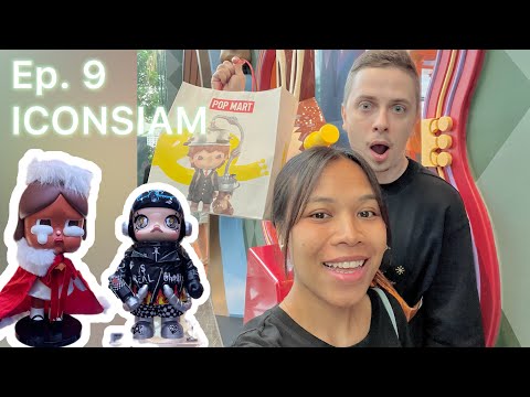 Видео: Ep. 9 | Самый большой Popmart | ТЦ IconSiam | Покупаем лабубу