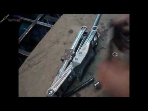 Видео: Домкрат ромб - самостоятельный ремонт резьбы (часть - 2)