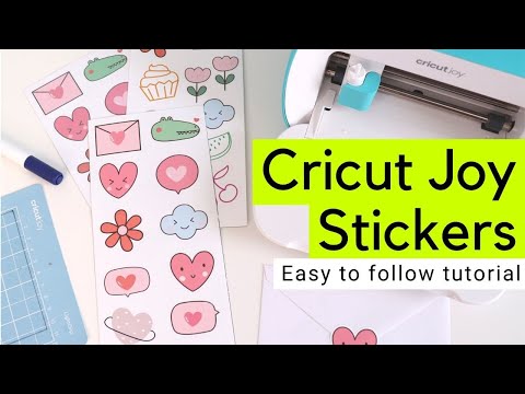 Видео: Как сделать наклейки Cricut Joy