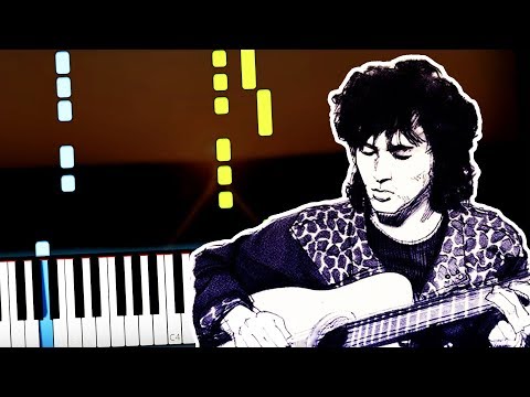 Видео: 🎸 Кино - Звезда по имени Солнце (Виктор Цой) на пианино (разбор, ноты и midi + synthesia cover)