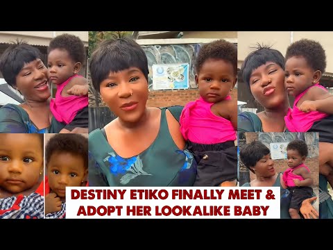 Видео: Дестини Этико в шоке от встречи с дочерью, которая похожа на неё. Она собирается удочерить её.