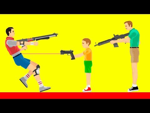Видео: БЕЗУМНАЯ ПЕРЕСТРЕЛКА! КТО ОСТАНЕТСЯ В ЖИВЫХ? ПРОШЕЛ УГАРНЫЙ УРОВЕНЬ В ХЭППИ ВИЛС (Happy Wheels)