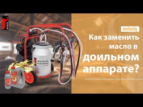 Видео: Как заменить масло в доильном аппарате?