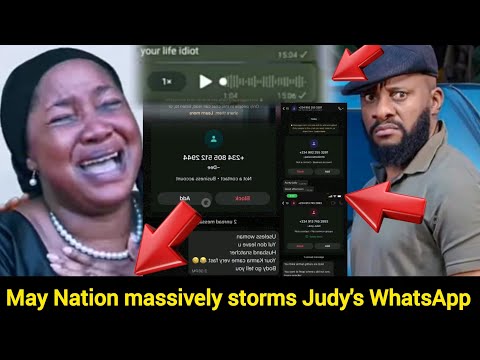 Видео: Мэй Нэйшн атакует WhatsApp Джуди, и это происходит
