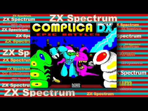 Видео: ZX Spectrum игра COMPLICA DX в главных ролях ZX SPectrum