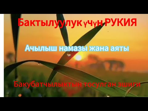 Видео: Кун сайын уккула, Кудай буйруса, Бактылуулук жана Баардык Кыйынчылыктар жоюлат 