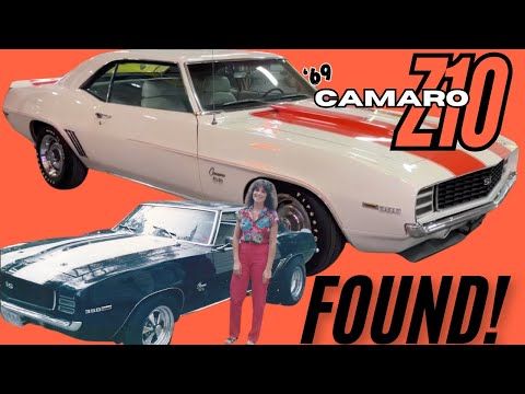 Видео: ПРОПАВШИЙ Camaro Z10 69-го года найден 40 лет спустя!