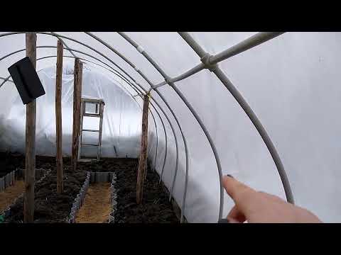 Видео: Теплица из полипропиленовых труб год спустя. Плюсы и минусы. Добавлены фото теплицы.