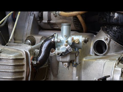 Видео: Переходники на PZ30, выравнивающие их по горизонту. Поднимаю воздушный фильтр.