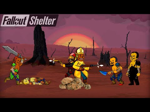 Видео: НОВЫЕ ВРАГИ  -- {FALLOUT SHELTER} #4