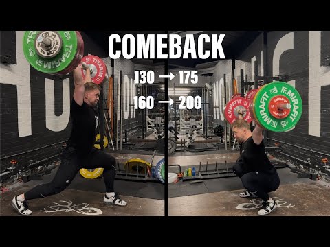 Видео: Моё возвращение: от 130/160 до 175/200 всего за 1 год