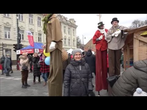 Видео: 647. Ярмарка Казюка в Вильнюсе.