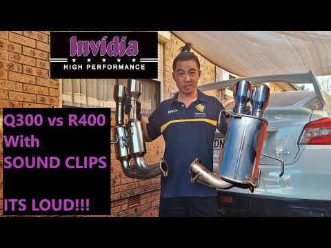 Видео: Invidia Q300 или R400 Catback?