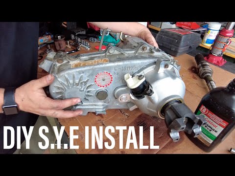 Видео: Как установить комплект SYE на раздаточную коробку Np 231 87-06 Jeep Wrangler Tj Xj Lj